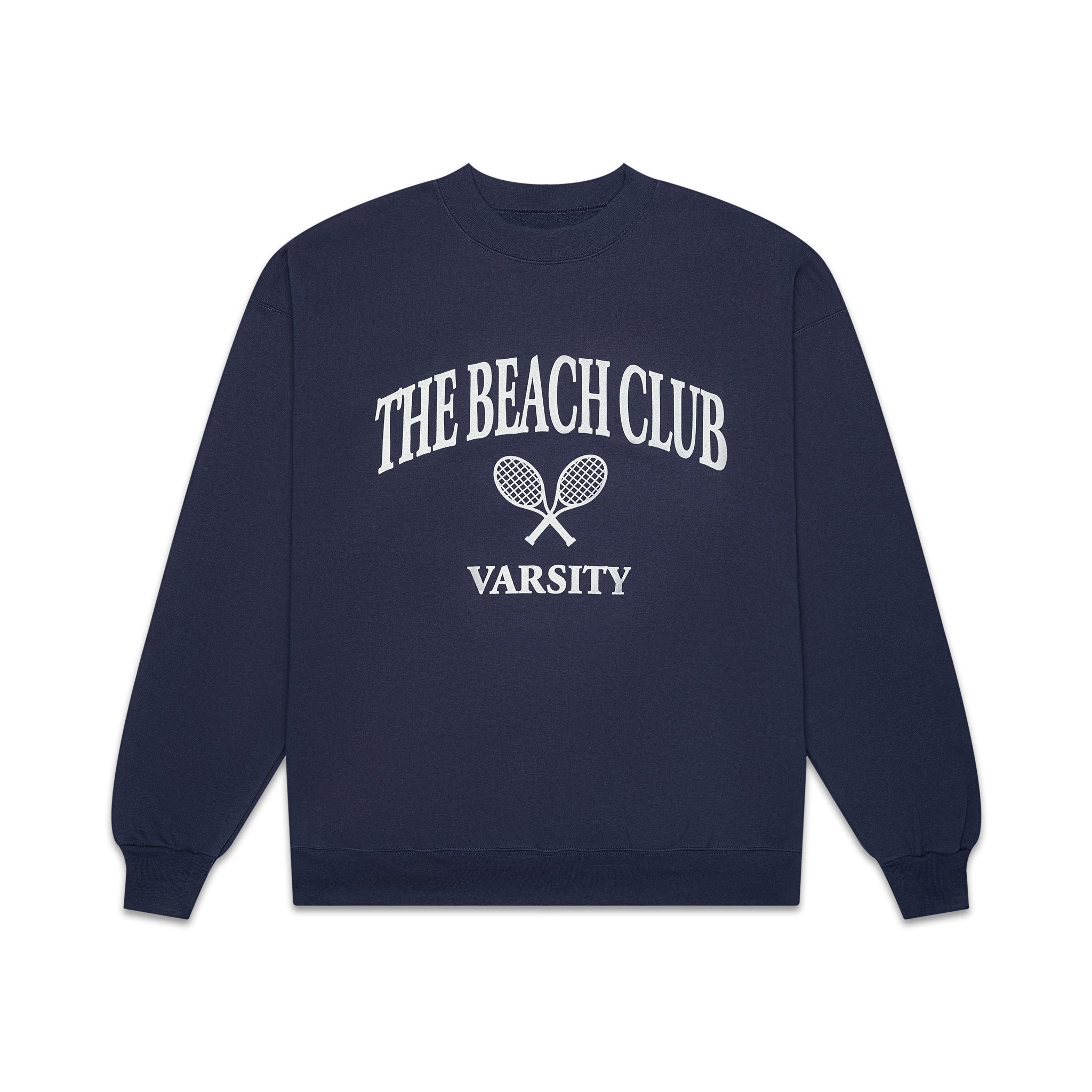 The Varsity Crewneck – The Beach Club Shop