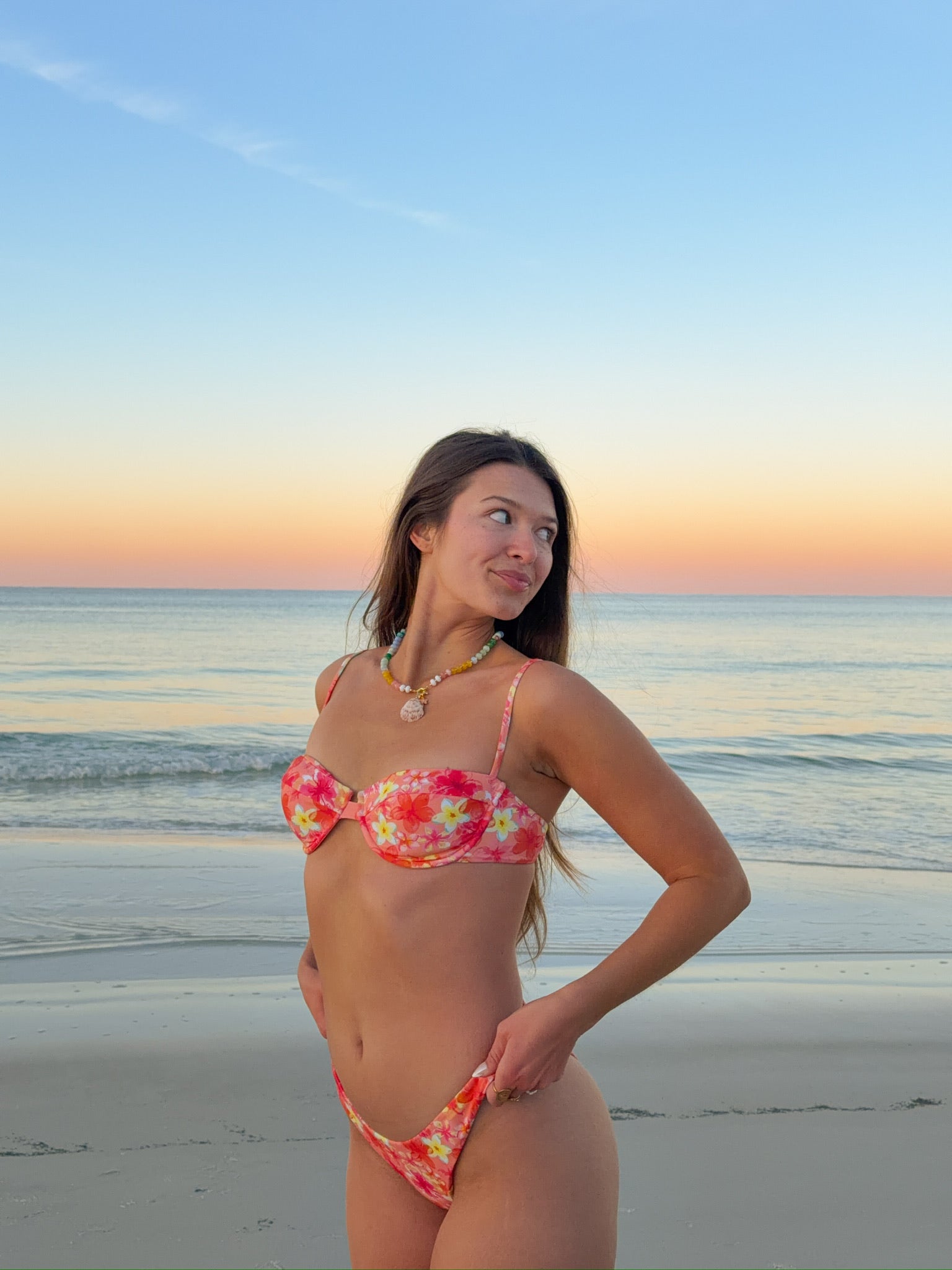 The Beach Club Shop | Tropic Floral Sport Bottom